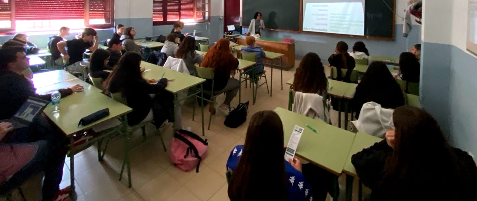 La UNED de Calatayud imparte una Jornada de Orientación a estudiantes de Bachillerato