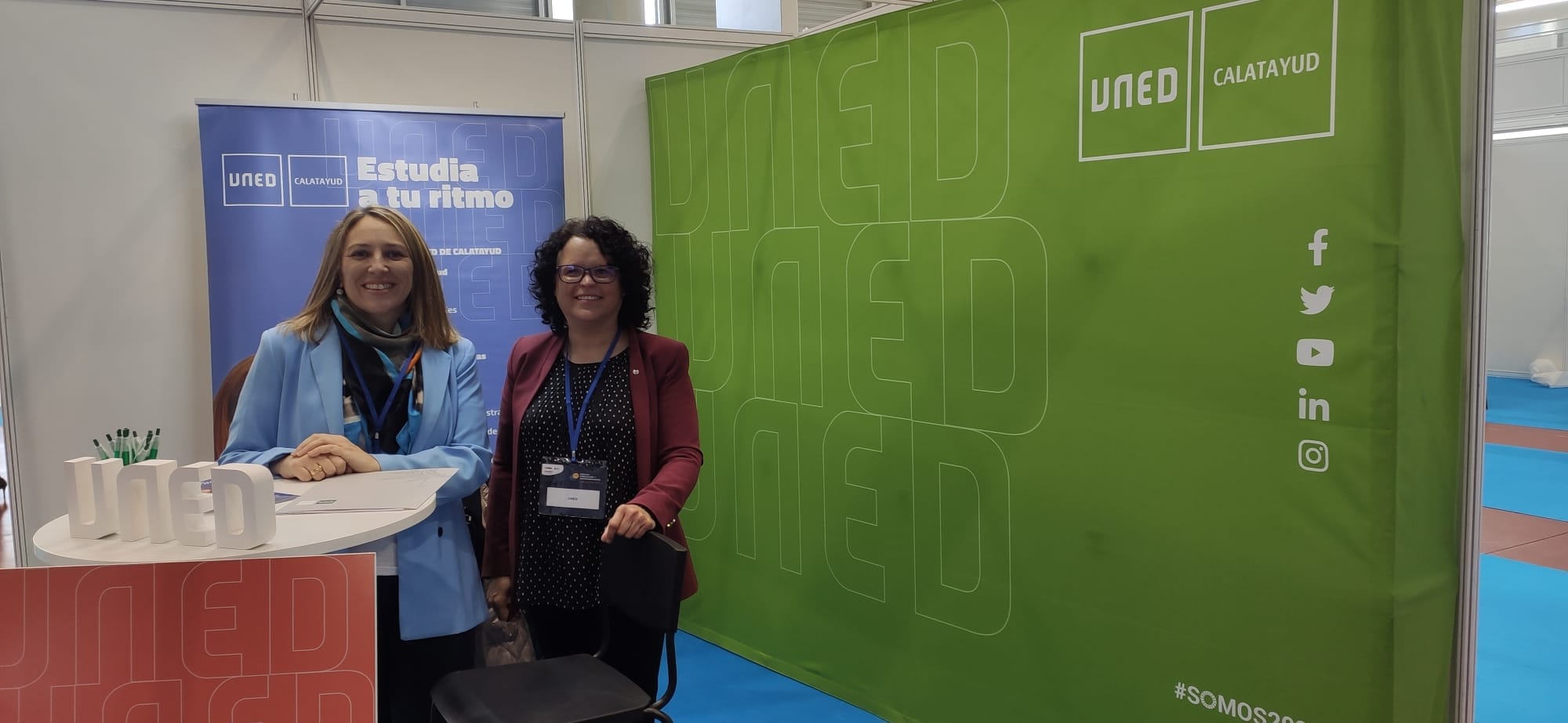 La UNED de Calatayud participa en la III Feria de Empleo, Formación y Emprendimiento