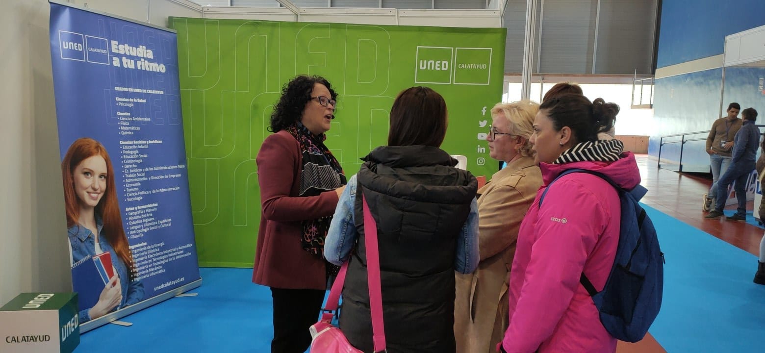 La UNED de Calatayud participa en la III Feria de Empleo, Formación y Emprendimiento