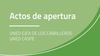 Inauguración del Curso en las aulas universitarias de Ejea de los Caballeros y Caspe